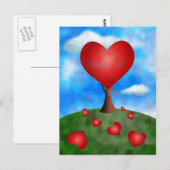 Liebe Postkarte (Vorne/Hinten)