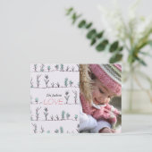 Liebe Postkarte (Stehend Vorderseite)