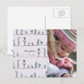 Liebe Postkarte (Vorne/Hinten)