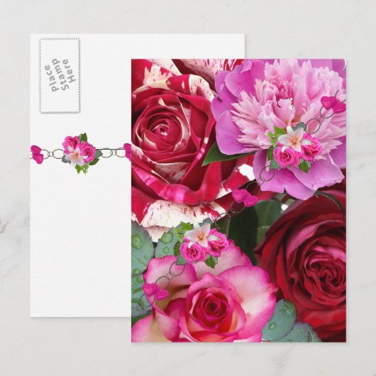 Liebe Postkarte (Vorne/Hinten)