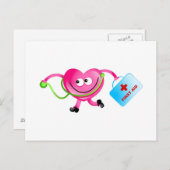 Liebe Postkarte (Vorne/Hinten)