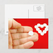 Liebe Postkarte (Vorne/Hinten)