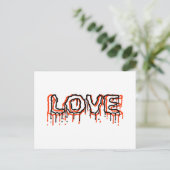 Liebe Postkarte (Stehend Vorderseite)