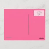 Liebe Postkarte (Rückseite)