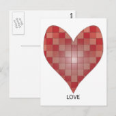 Liebe Postkarte (Vorne/Hinten)