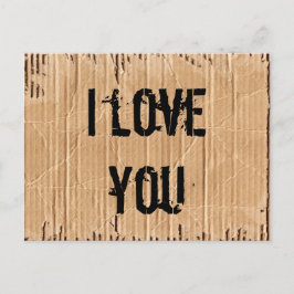 Liebe Postkarte