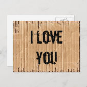 Liebe Postkarte (Vorne/Hinten)