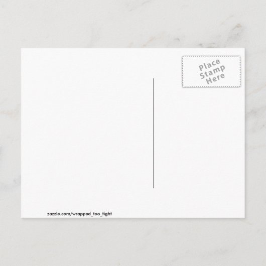 Liebe Postkarte (Rückseite)