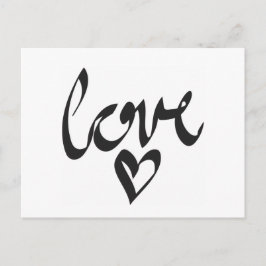 Liebe Postkarte