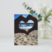 Liebe Postkarte (Stehend Vorderseite)