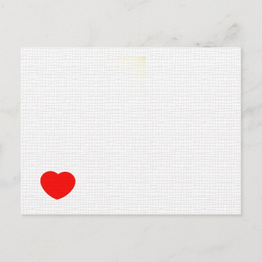 LIEBE Postkarte (Vorderseite)