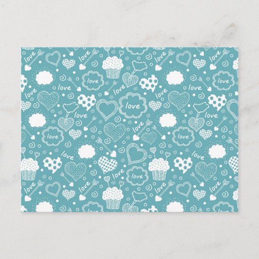 Liebe Postkarte (Vorderseite)