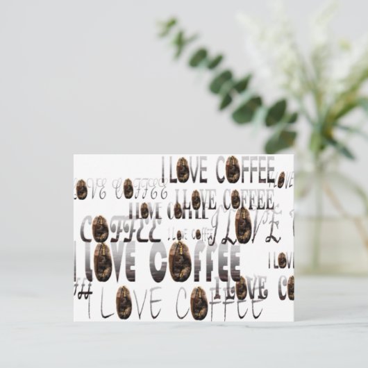 Liebe Postkarte (Stehend Vorderseite)