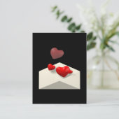 Liebe Postkarte (Stehend Vorderseite)