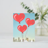 Liebe Postkarte (Stehend Vorderseite)