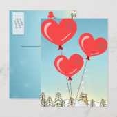 Liebe Postkarte (Vorne/Hinten)