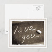 Liebe Postkarte (Vorne/Hinten)