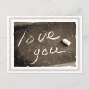 Liebe Postkarte