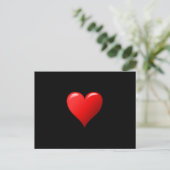 Liebe Postkarte (Stehend Vorderseite)