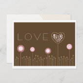 Liebe Postkarte (Vorne/Hinten)