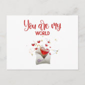 Liebe Postkarte (Vorderseite)