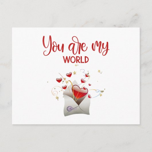 Liebe Postkarte (Vorderseite)