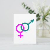 Liebe Postkarte (Stehend Vorderseite)