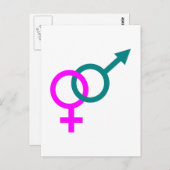 Liebe Postkarte (Vorne/Hinten)