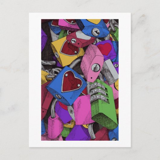 Liebe Postkarte (Vorderseite)