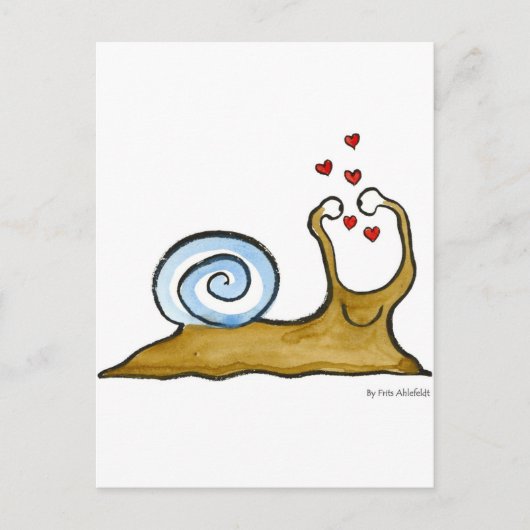 Liebe Postkarte (Vorderseite)