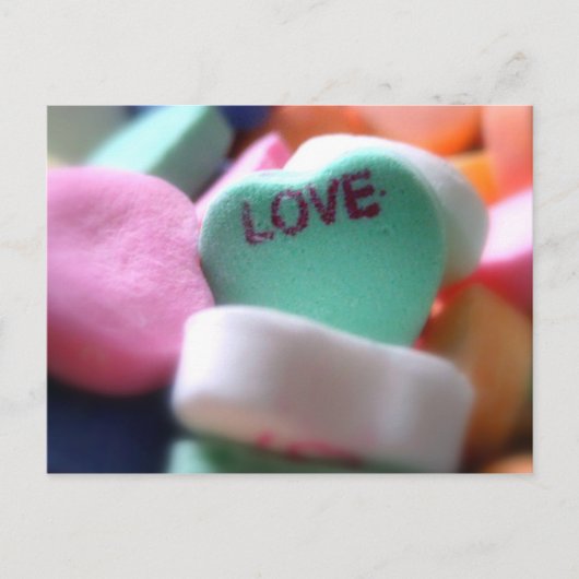 Liebe Postkarte (Vorderseite)