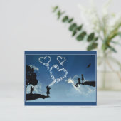 Liebe Postkarte (Stehend Vorderseite)