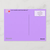 Liebe Postkarte (Rückseite)