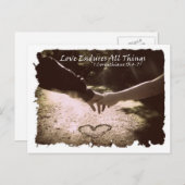 Liebe Postkarte (Vorne/Hinten)