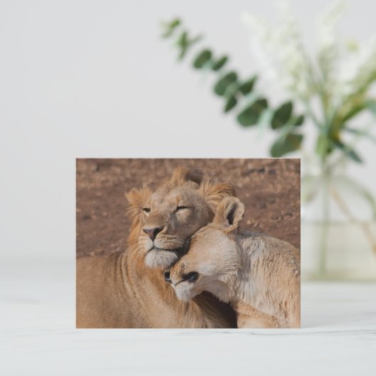 Liebe Postkarte (Stehend Vorderseite)