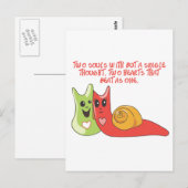 Liebe Postkarte (Vorne/Hinten)