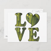 Liebe Postkarte (Vorne/Hinten)