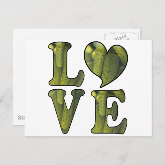 Liebe Postkarte (Vorne/Hinten)