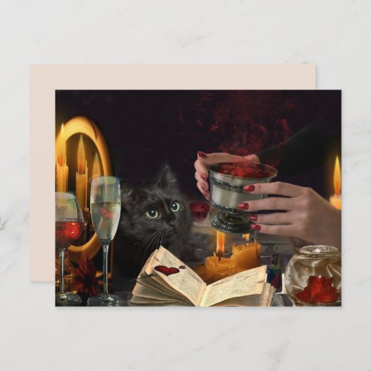 Liebe Postkarte (Vorne/Hinten)