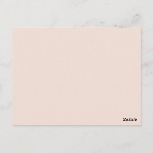 Liebe Postkarte (Rückseite)