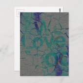 Liebe Postkarte (Vorne/Hinten)