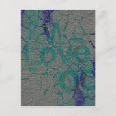 Liebe Postkarte (Vorderseite)