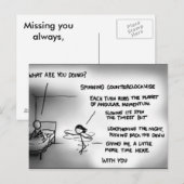 Liebe Postkarte (Vorne/Hinten)