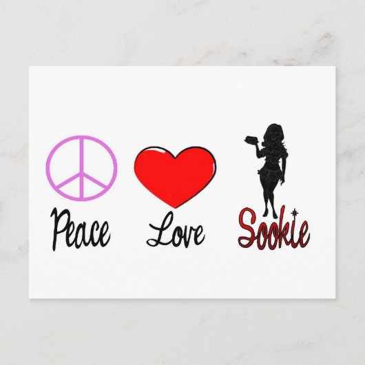 Liebe Postkarte (Vorderseite)
