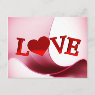 Liebe Postkarte