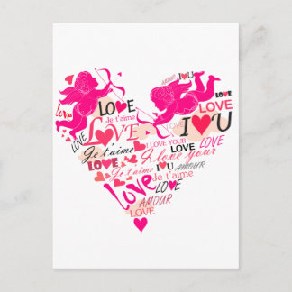 Liebe Postkarte