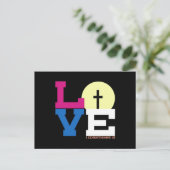 Liebe Postkarte (Stehend Vorderseite)