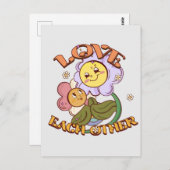 Liebe Postkarte (Vorne/Hinten)