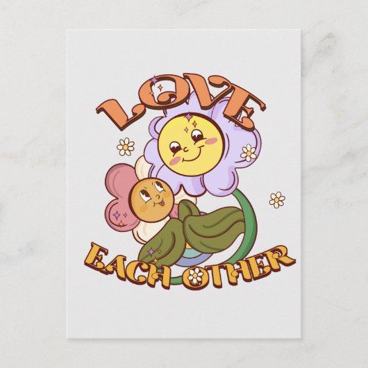 Liebe Postkarte (Vorderseite)