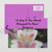 LIEBE POSTKARTE (Vorne/Hinten)